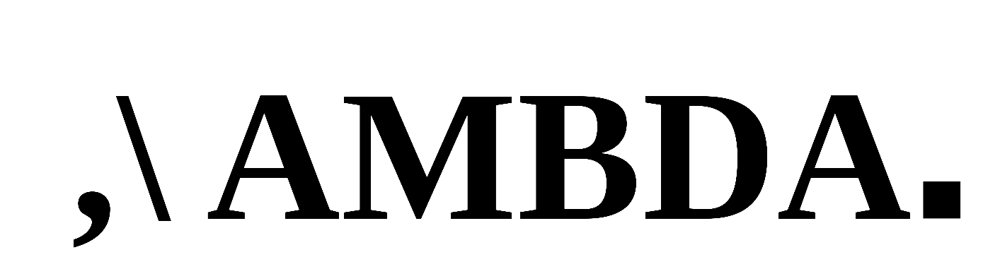 ,\ AMBDA.